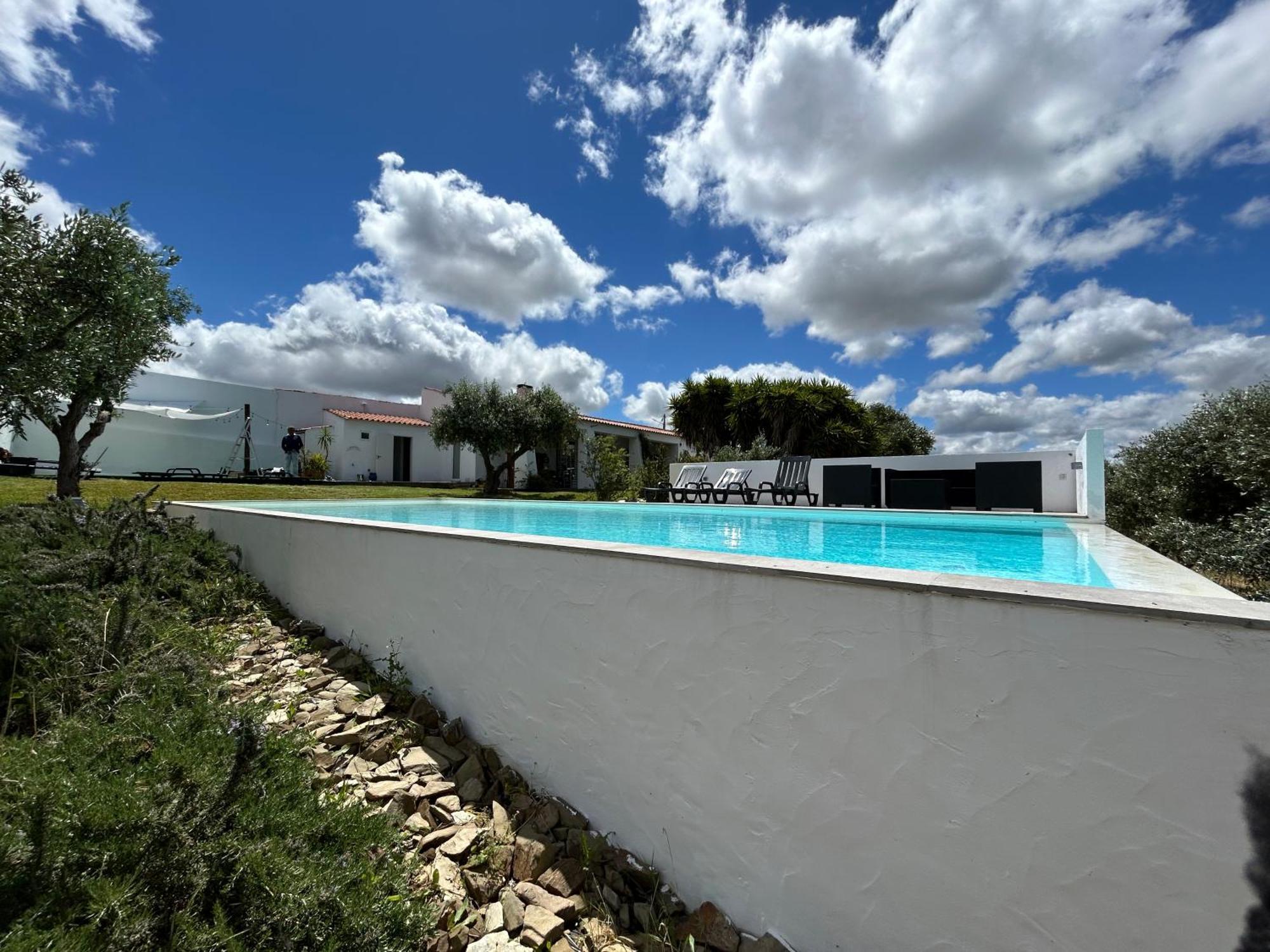 Monte Da Alameda - Piscina Aquecida Villa Santa Luzia  Kültér fotó