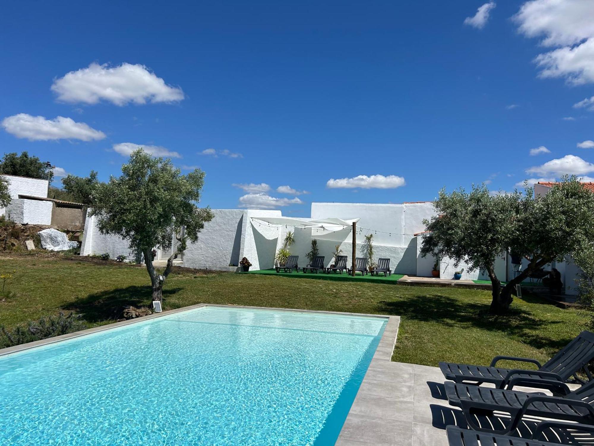 Monte Da Alameda - Piscina Aquecida Villa Santa Luzia  Kültér fotó